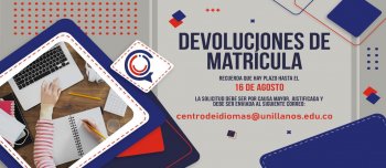 SOLICITUDES DE DEVOLUCIÓN DE MATRÍCULAS 2024-2